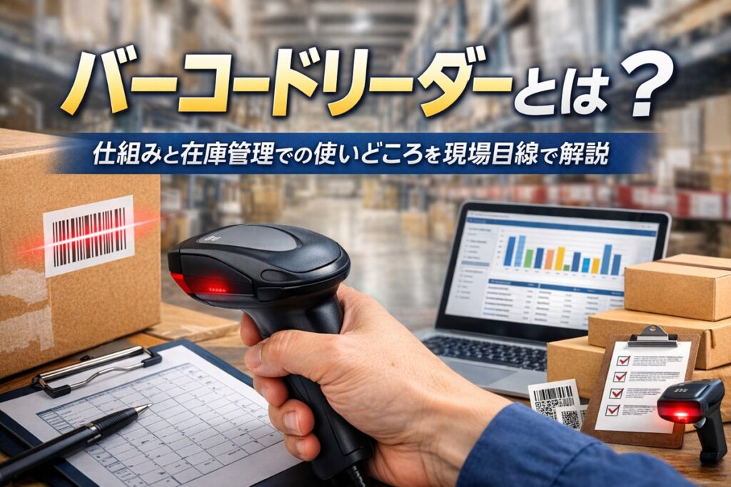 バーコードリーダー　仕組