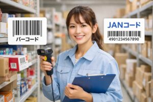 バーコード　JAN　違い