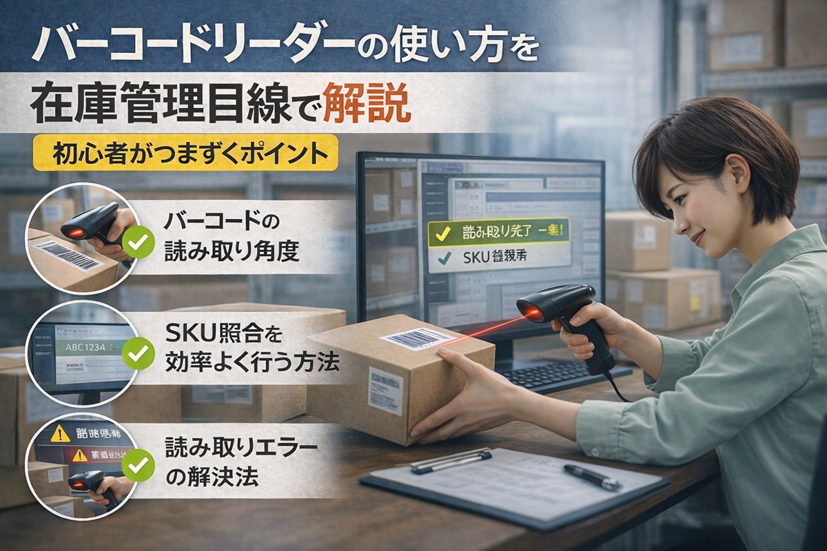 バーコードの使い方