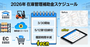 デジタル化AI導入補助金在庫管理