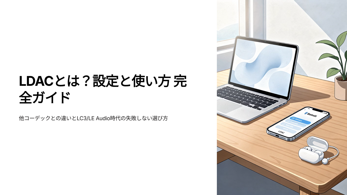 LDACとは　完全マニュアル