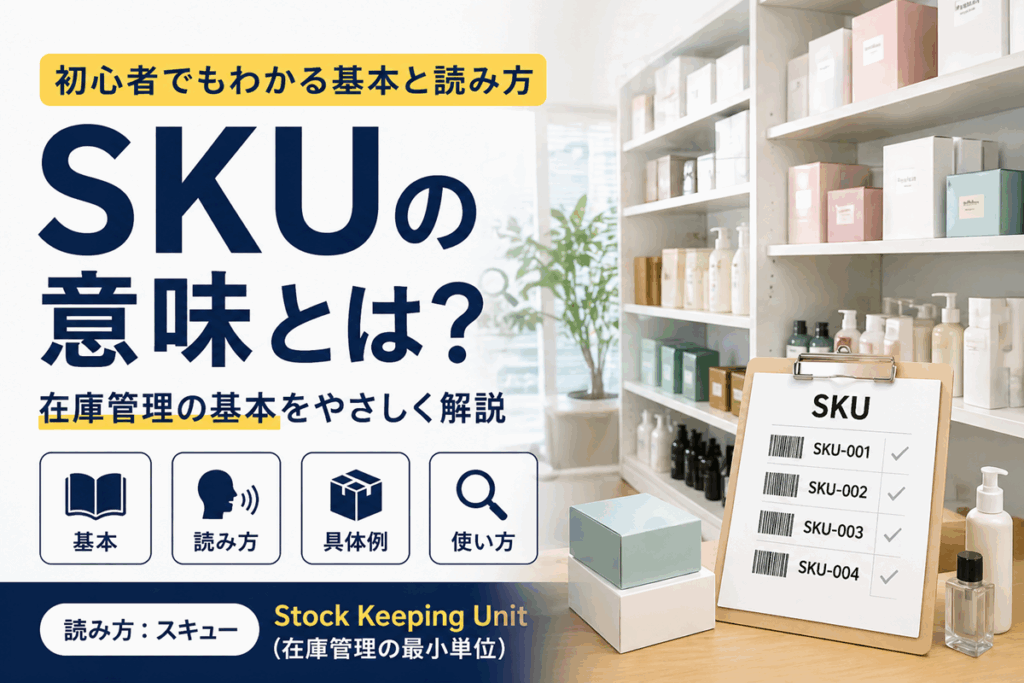 SKUの意味とはの図表　アイキャッチ