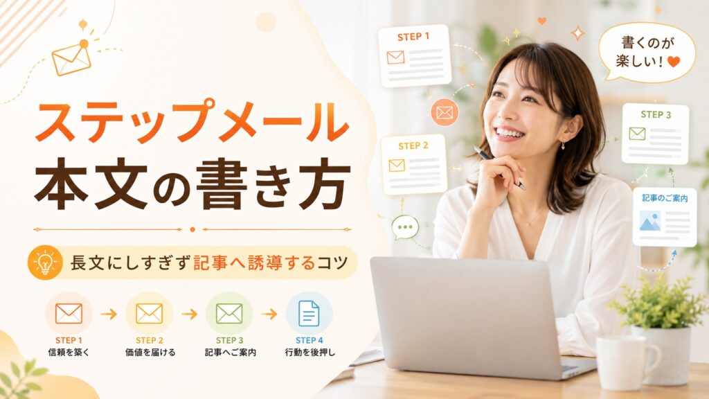 ステップメール本文の書き方
