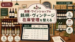 酒屋ワインショップ在庫管理